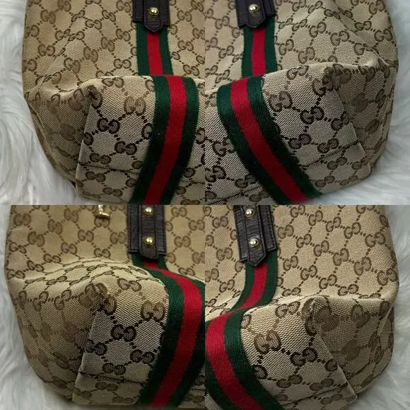 💎✨BEAUTIFUL✨💎 Gucci GG Shoulder Handbag Leather Pink - Picture 8 of 14